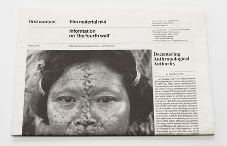 First contact - film material 4. Newspaper, 2010